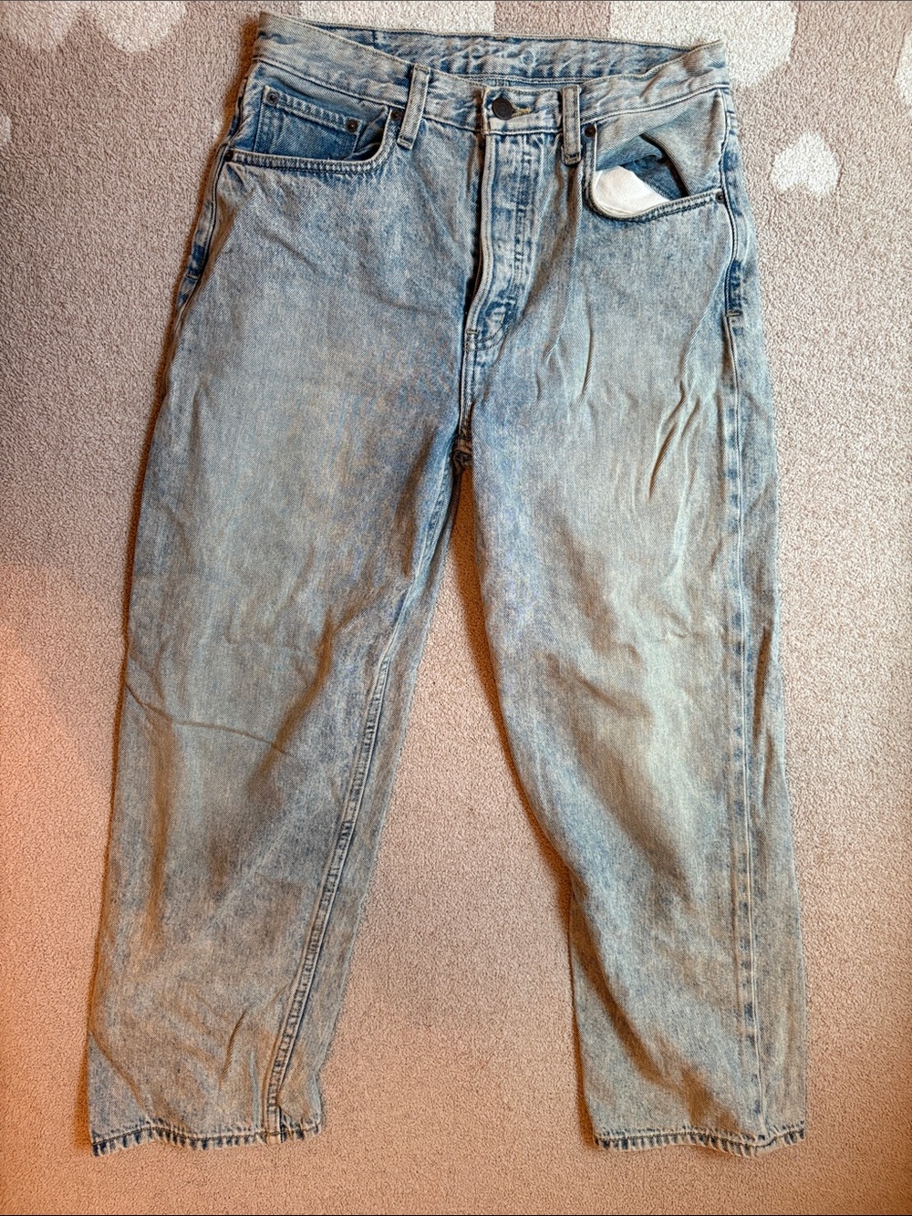Etica Light Blue Straight Leg Women's Jeans
